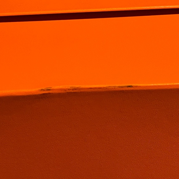 Hermes medium empty box case decoration storage orange ribbon tissue - Picture 11 of 14